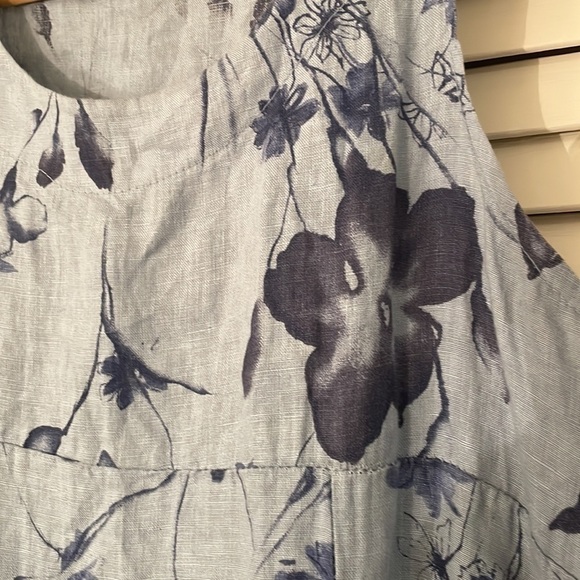 LUCA Vanucci Made in Italy Women's Linen Dress with Pockets Size S - Picture 2 of 7